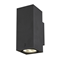 ENOLA SQUARE  UP/DOWN M Lampa zewnętrzna ścienna 20W 1900LM 3000K/4000K IP65 czarna