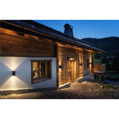 ENOLA SQUARE UP/DOWN M Outdoor wall lamp 20W 1900LM 3000K/4000K IP65 black