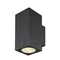 ENOLA SQUARE UP/DOWN M Outdoor wall lamp 20W 1900LM 3000K/4000K IP65 black