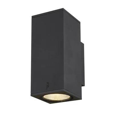 ENOLA SQUARE UP/DOWN M Outdoor wall lamp 20W 1900LM 3000K/4000K IP65 black
