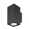 ENOLA SQUARE UP/DOWN M Outdoor wall lamp 20W 1900LM 3000K/4000K IP65 black