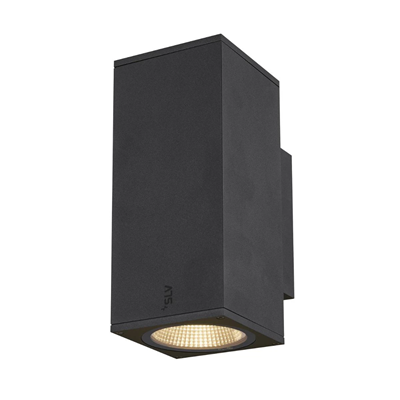 ENOLA SQUARE UP/DOWN M Outdoor wall lamp 20W 1900LM 3000K/4000K IP65 black