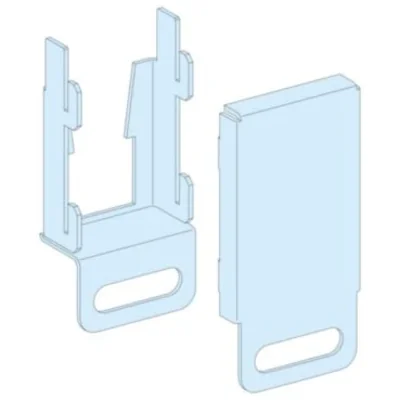Ensemble d'appareillage Prisma pour le verrouillage de la poignée avec un cadenas IP55