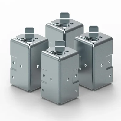 Ensemble de 4 pièces d'angle de socle XL3S