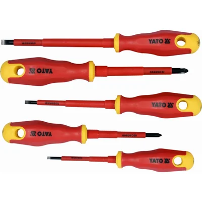 ENSEMBLE DE 5 TOURNEVIS ISOLÉS