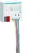 Entrada de pulsador KNX easy con salida de control LED, 4 entradas + 4 salidas