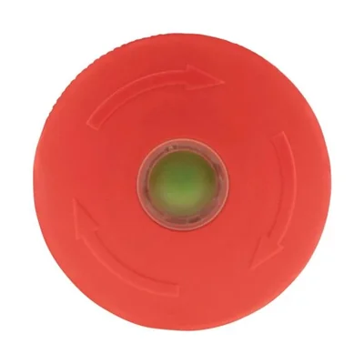 Entraînement de bouton de sécurité M22-PVT45P-MPI 45 mm avec signalisation d'activation mécanique
