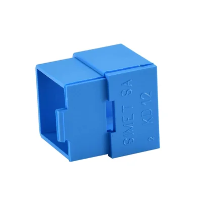 Entretoise pour boîtes de rangée, bleue