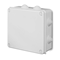 EP-LUX Hermetic box without insert 167x167x75mm IP55 white