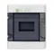 EP-LUX PLUS distribution board 1x6 PE+N surface-mounted PV 1500V DC 1000V AC IP 65 - smoke color