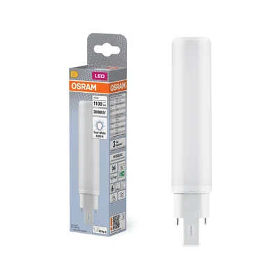 EP žárovka DULUX D/E LED FR 26, síťová 10W/840 G24q-3