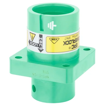 EPIC POWERLOCK A6 C PE/GN BP M12 (1) Connectors