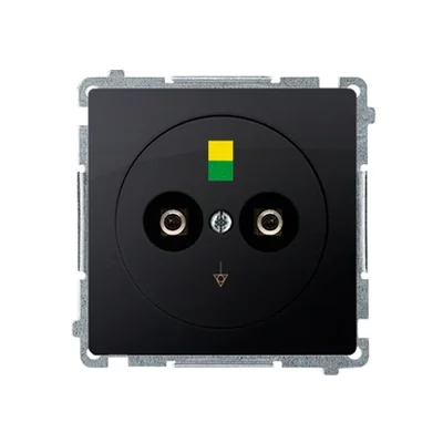 Equipotential socket graphite, metallised