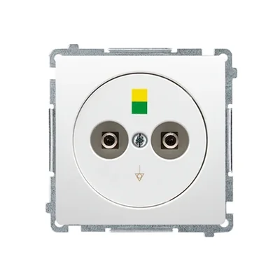 Equipotential socket - potential difference (module) white