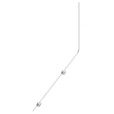 Erdspieß für PV-Modul-Unterkonstruktion mit Klemmen L=1250 mm /ALS/ | AN-90L/ALS/
