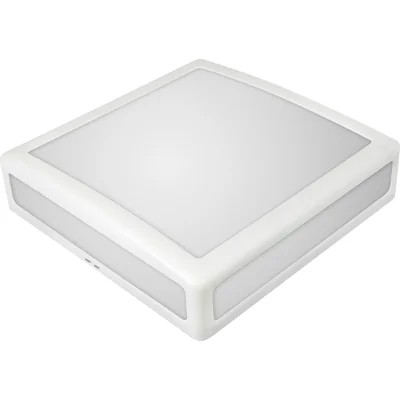 ERIS luminaire, E27, 18W, opal lampshade, white ring, UV resistant, 230V, IK10, IP44