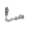 ERLUS profile twisted tile holder with screw H=10 cm, hot-dip galvanized