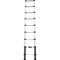 Escalera telescópica de aluminio, 2,6 m