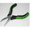 ESD round-and-flat pliers, 45° angled 130 mm