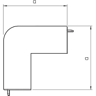 Esquina exterior WDK 60X90