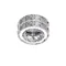 ESTER 2 Chrome recessed ceiling lamp