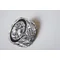 ESTER 2 Chrome recessed ceiling lamp