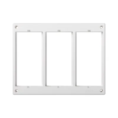 Estructura de 3 módulos, blanco puro