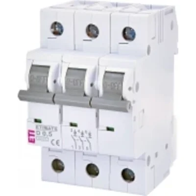 ETIMAT 6 3p D0,5 Overcurrent circuit breaker