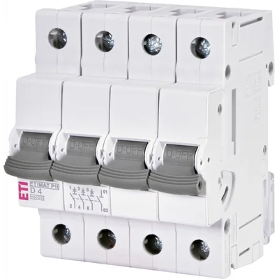 ETIMAT P10 3p+N D4 Leistungsschalter