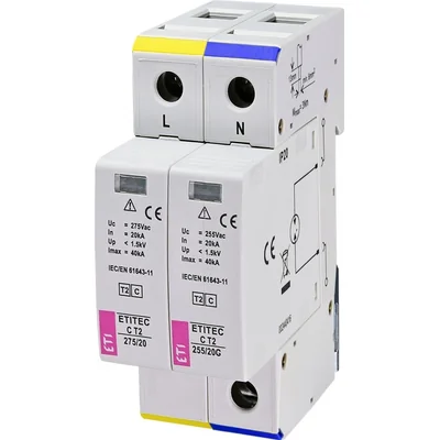 ETITEC C T2 275/20 1+1 Surge arrester T2 (C)