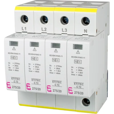 ETITEC C T2 275/20 4+0 RC Surge arrester T2 (C)