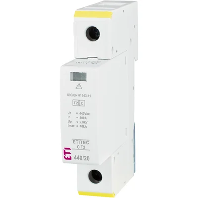 ETITEC C T2 440/20 1+0 RC Svodič přepětí T2 (C)