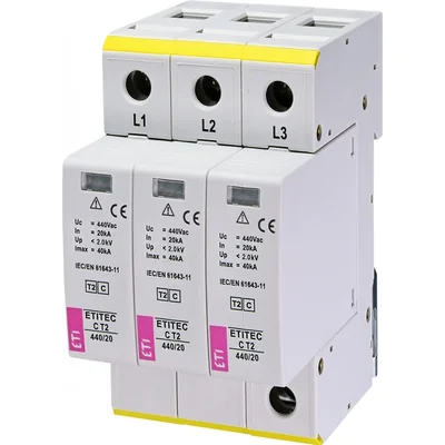 ETITEC C T2 440/20 3+0 Überspannungsableiter T2 (C)