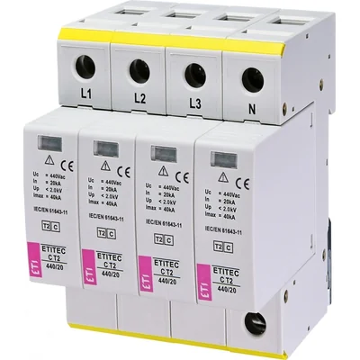 ETITEC C T2 440/20 4+0 Pararrayos T2 (C)