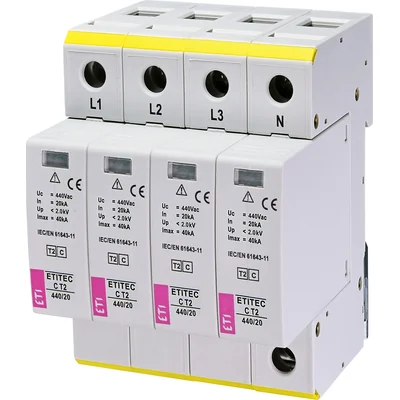 ETITEC C T2 440/20 4+0 Surge arrester T2 (C)