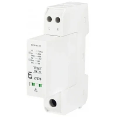 ETITEC CM T23 275/20 2+0 Ogranicznik przepięć T2, T3 (C, D)