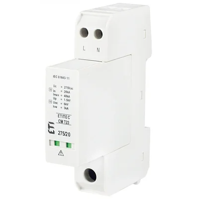 ETITEC CM T23 275/20 2+0 Pararrayos T2, T3 (C, D)