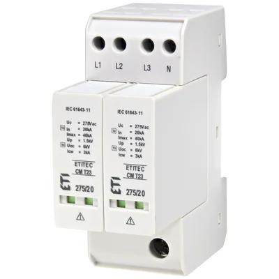 ETITEC CM T23 275/20 4+0 Pararrayos T2, T3 (C, D)