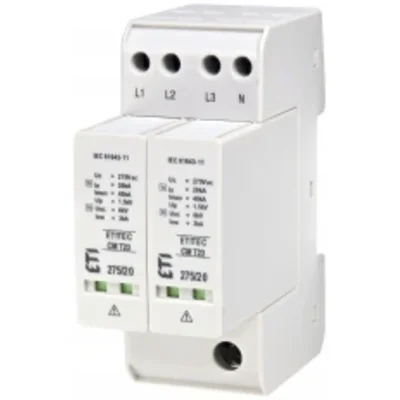 ETITEC CM T23 275/20 4+0 Svodič přepětí T2, T3 (C, D)