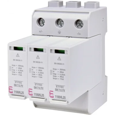 ETITEC EM T12 PV 1100/6.25 Y surge arrester