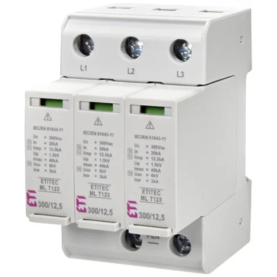 ETITEC ML T123 300/12,5 3+0 Überspannungsableiter T1, T2, T3 (B, C, D)