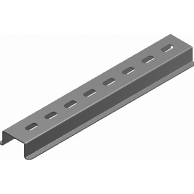 EURO rail length 500mm height 15mm width 35mm
