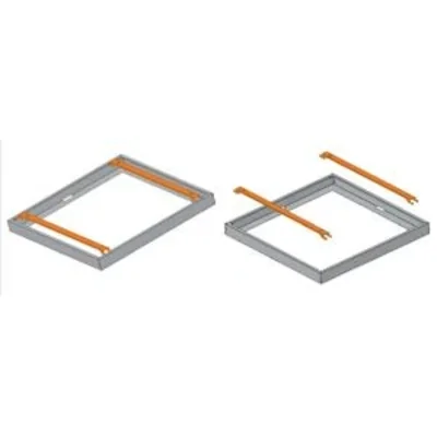 EUROPANEL / RIM COMPACT LED CADRE D'ADAPTATION POUR MONTAGE AU PLAFOND STANDARD 34 / 600X600