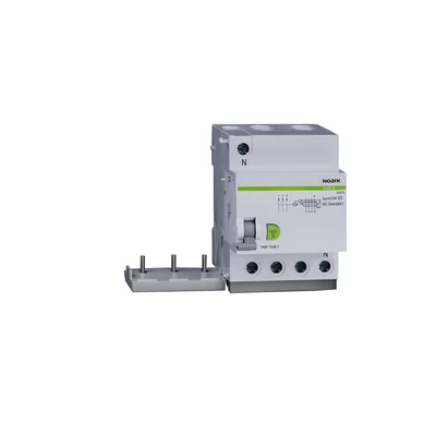 Ex9LE 30mA 3PN 63A Blocco differenziale per Ex9B, 3+Npolo, In=63A, IΔn=30mA