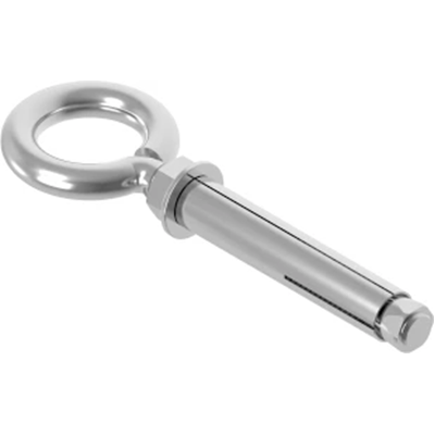 Expansion hook bolt closed length 80mm dimension 10mm