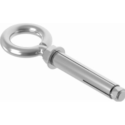 Expansion hook bolt closed length 80mm dimension 10mm