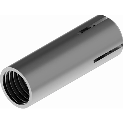 Expansion sleeve made of galvanized steel TRSOM8