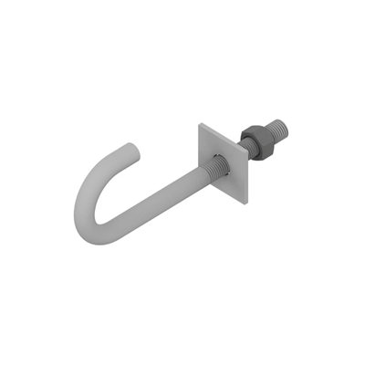 Extension arm holder L=265, hot-dip galvanized