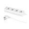 Extension cord with four sockets;ECO 4X2p+Z 10A 5m white