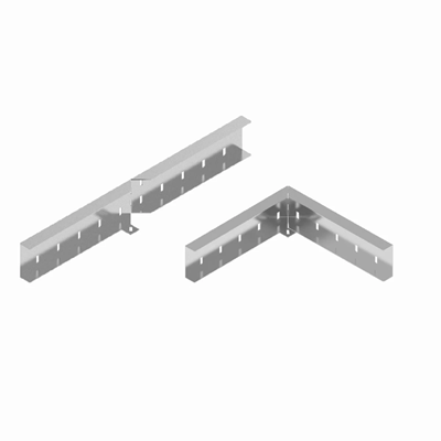 External angle connector height 105mm